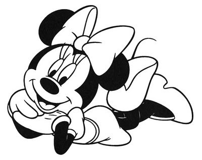 dibujos para colorear de minnie