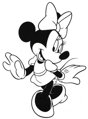 dibujos para colorear minnie