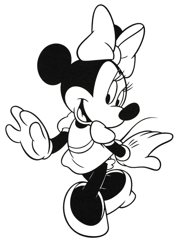 dibujos para colorear minnie