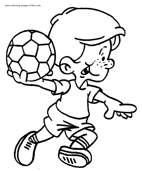 dibujos de futbol para colorear