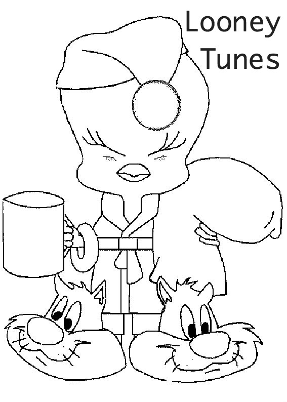 Looney Tunes para colorear