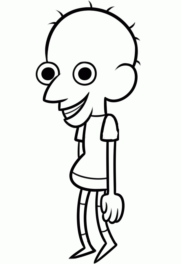 Clarence Coloring Pages